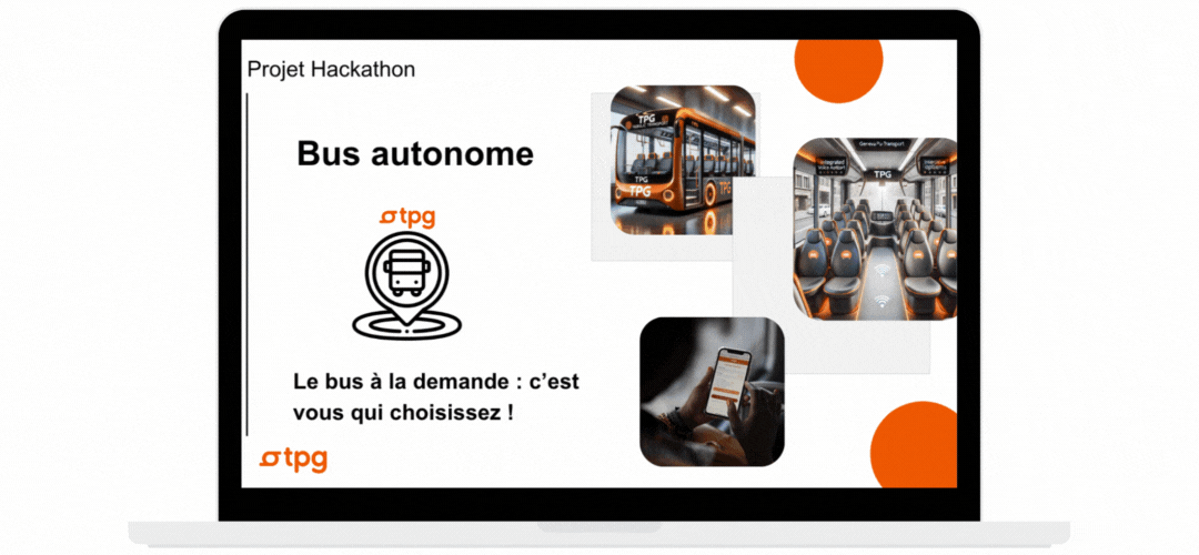 The students presentation of their solution