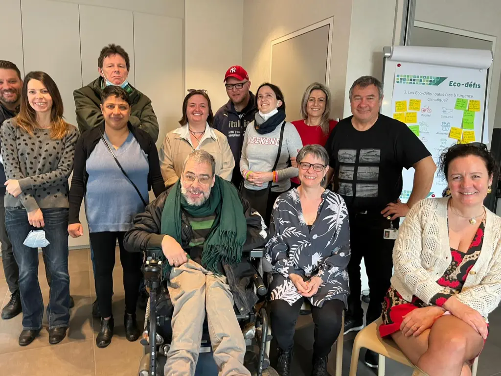 Les ateliers éco-défis chez Foyer Handicap