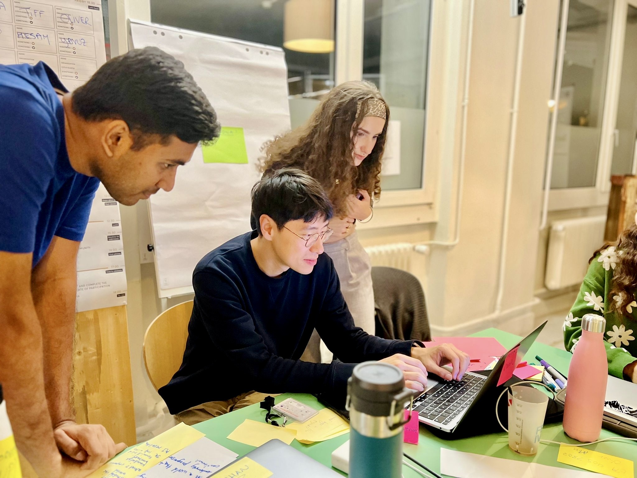 The hacking continues late at night